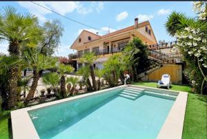 Villa en Lorca 2 Piscinas Vistas Gran Terraza y Barbacoa-Venta Ruizo Hasta 20 personas