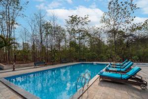 SaffronStays Vedika Heritage Verandah Room