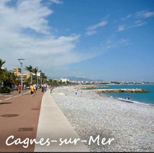 2 pièces climatiseé avec parking prive gratuit au coeur de cagnes , 8 rue dct Feraud ,Beach and train near