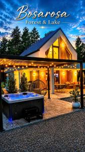 Bosarosa Forest & Lake Villa z jacuzzi wanna SPA
