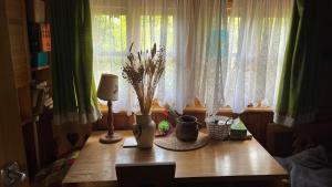Dacza Warmińska, domek letniskowy na jeziorem