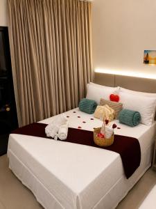 Flat Boutique novo com piscina e perto da praia