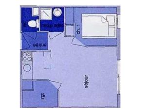 Appartement charmant avec balcon - 4 pers. - FR-1-886-10