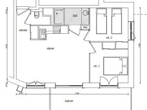 Appartement cocon - 4 pers. centre village - FR-1-886-98