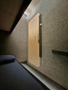 Capsule room with aircon