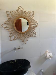 Hibiscus house Kuta Lombok 1 bedroom and kitchen