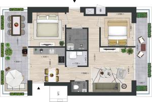 Vakantiewoning aan het water - met 2 balkons - Vista Maris - Nr 16