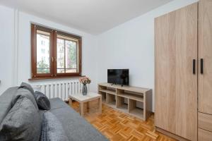 Spacious Apartment in Wrocław Center with Balcony and Desk by Noclegi Renters