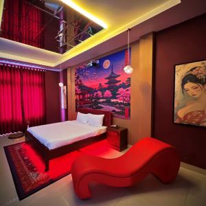 Đào Hoa Mộng- Couple & Love Hotel - Máy Chiếu- Gần Chợ Đêm Đà Lạt