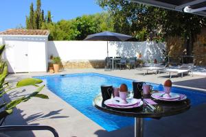 Mediterranean villa in Calpe with private pool.