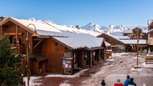 Studio confortable à Vallandry, 20 m² avec vue montagne