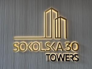 15 piętro SOKOLSKA 30 TOWERS apartments - KLIMATYZACJA - LUX - PARKING - SAUNA - GYM- and THE BEST VIEW in KATOWICE