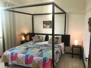 Quiet apartment in Pereybere, 50 m² with shared pool