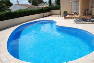 Comfortable House in Les Tres Cales with Private Pool