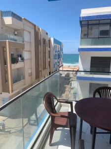 Appartement avec vue sur mer à deux pas de la plage