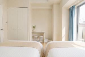 401Room, 5 mins walk from JR Kinshicho North Exit!Near Asakusa & Sky Tree!! The house is on the 4th floor with an elevator convenient transportation There is a balcony