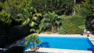 Villa spacieuse à Agde avec piscine et jardin.