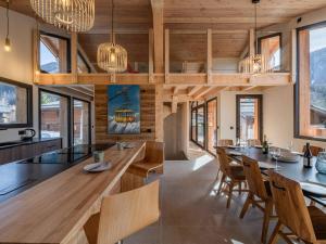 Chalet avec jacuzzi et animaux admis, vue Mont-Blanc - FR-1-343-259