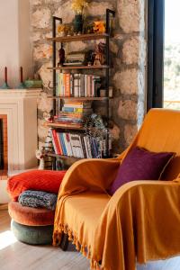 Stone Villa & Private Pool in an Orchard - Aegean Retreat