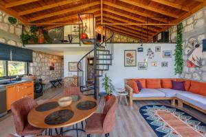 Stone Villa & Private Pool in an Orchard - Aegean Retreat