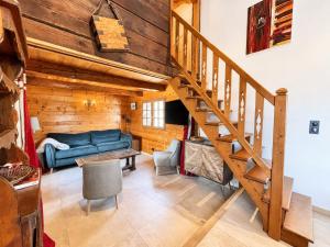 Chalet rénové avec vue Mont Charvin et WiFi - FR-1-505-187