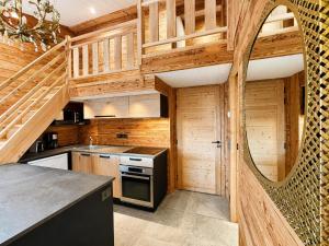 Chalet moderne pour 4 pers avec parking et Wifi à Crest-Voland - FR-1-505-186