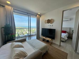 Exclusivo apartasuite con terraza y vista al mar - Bello Horizonte
