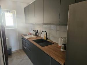 Villa Marija brach fromt Croatia Trogir Seget Vranjica