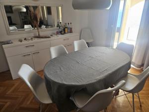Villa Marija brach fromt Croatia Trogir Seget Vranjica