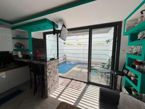 Duplex avec piscine