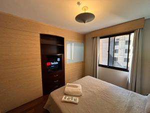 Hotel Luxo Moema com cozinha piscina 507