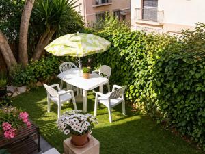 3-room apartment with garden near the sea