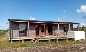 Raulí Cabin, Playa Huicha sector in Ancud-Chiloé
