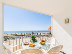 Estudio cómodo a 20m de la playa con terraza - HISP-288-56