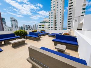 Apartamento en Cartagena con balcon con vista al mar y piscina