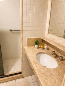 Flat Frente Mar com Piscina em Piedade