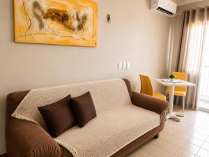 Flat Frente Mar com Piscina em Piedade