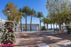 Apartment in Nerja with Pool & Private Parking