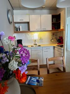 Appartement aan strand en IJsselmeer