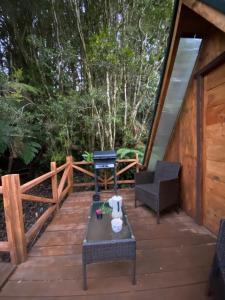 Refugio Minicabaña en medio del bosque con Tinaja opcional