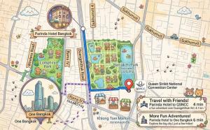Parinda Hotel - near Benjakitti Park & Queen Sirikit National Convention Center