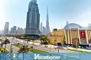 Vacationer Holiday Homes I Elegant 1 Bed l Magnificent Burj Khalifa Views