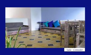 Habitación Queen en Casa Colonial de San Diego Centro Cartagena