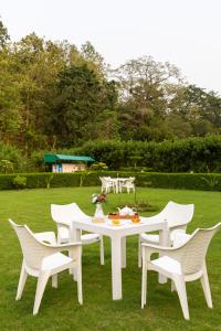 ELIVAAS Signature Puvalgarh Farms Bramble 4-BHK Villa with Patio, Garden, Outdoor Sit-Out and Bonfire Area