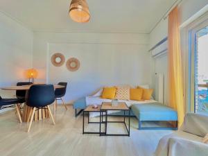 Colorful home w balcony views at Athens Riviera