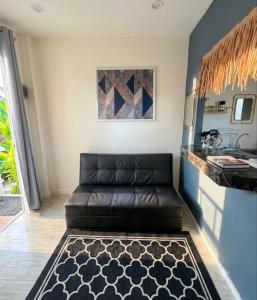 Sunset tiny house near fisherman village