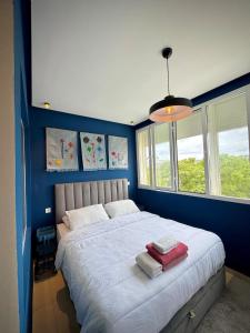 Skyline Blue Studio Bright View & AC