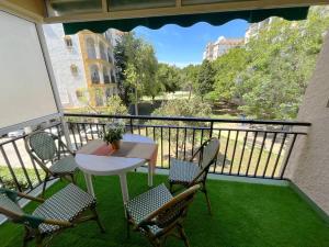 Los Boliches 2BR Pool Balcony & Beach