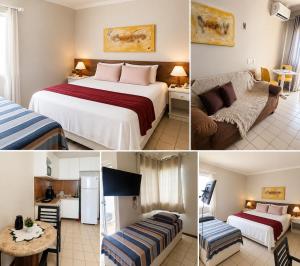 Flat Frente Mar com Piscina em Piedade