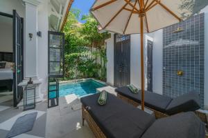 Villa Elysa - Romantic 1BR Retreat 2 Min to Berawa Beach